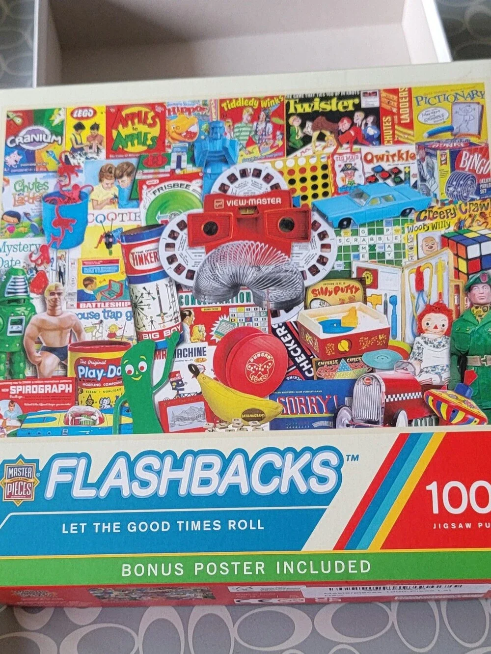 Masterpieces Flashbacks Vintage Toys - 1000 Pc Puzzle